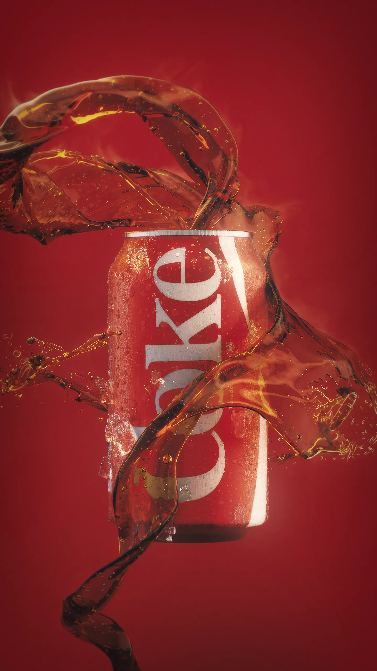 Coke Splash Key visual